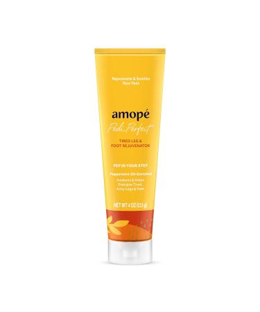 Amop Pampering Kit - Charcoal Tea Tree & Epsom Salt Foot Scrubs Invigorating Soak & Rejuvenator - Luxury Gift Set for Tired Legs & Feet - International Shipping Available - Buy Online on GoSupps.com