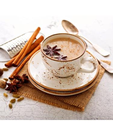 NAHOM Masala Chai Tea Loose Leaf from India | 3.53 oz/ 100 grams - Buy Online on GoSupps.com
