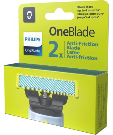 Philips OneBlade First Shave Replacement Blade (2-pack) QP225/50 Green First Shaver Blades - Buy Online on GoSupps.com