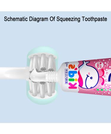 Kids Rechargeable Electric Toothbrush | U31 Sonic with Food Grade Silicone Bristles | 2 Brush Heads | Blue - Boys & Girls - Buy Online on GoSupps.com