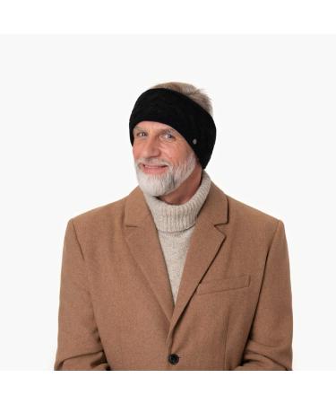 Liery's Women's Fist Headband - Wool 55-60 cm Fleece Lining Braided Knit Made in Germany - Autumn/Winter Collection (48 Pieces) - Buy Online on GoSupps.com