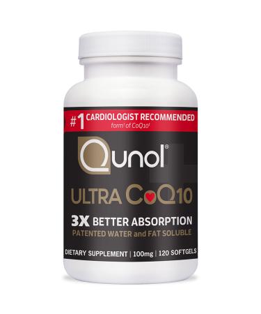 Qunol Ultra CoQ10 100 mg 120 Softgels