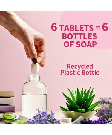 Maebho Foaming Hand Soap Kit 1 Refillable Foaming Hand Soap Dispensers+6 Tablet Refills Ocean Scent 6 x 10.14 Fl oz Bottles (60.84Fl oz Total) - Buy Online on GoSupps.com