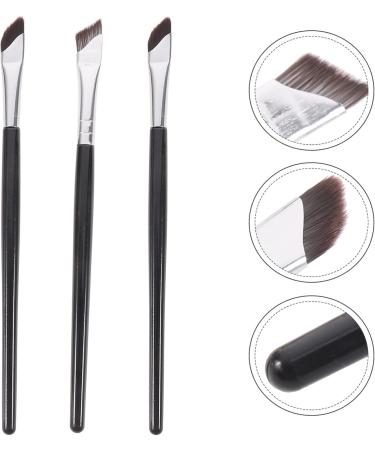 OHPHCALL 3pcs Set Eyebrow Brush Applicator Angled Makeup Brush Eye Brush Precision Concealer Brush Nylon - Buy Online on GoSupps.com