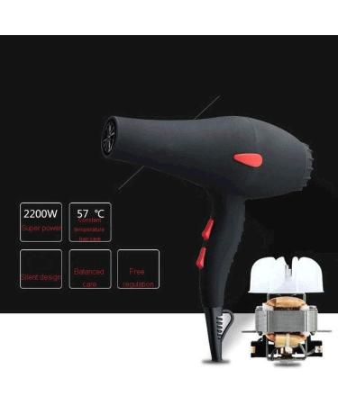 Professional Ionic Hair Dryer Ac Motor Salon Blowdryer Fast Drying Light Weight Low Noise Hairdryers - Buy Online on GoSupps.com