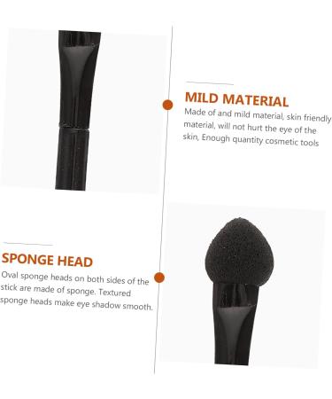 Angoily 30pcs Double Ended Eye Shadow Stick Sponges Double Ended Makeup Brush Dual-side Eyeshadow Woman Girl - Buy Online on GoSupps.com