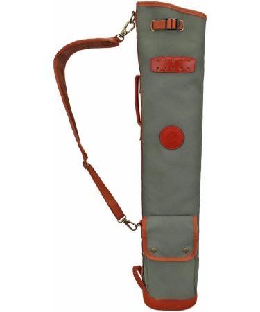 TOURBON Canvas Golf Club Travel Case - Lightweight Carry Bag for Men and Women in Green - Buy Online on GoSupps.com