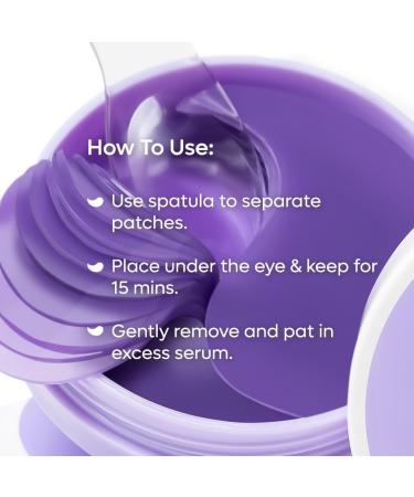 Black Tea Complex Anti Aging Cooling Under Eye Patches with Vegan Collagen Peptide Increases collagen by 80 Eye masks for women and men Eye Patch Mask for Instant DePuffing 15 pairs - Buy Online on GoSupps.com