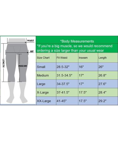 NELEUS Men's Dry Fit Compression Pants 3 Pack - Black/Grey Stripe - Large Capris for Workout and Running - Buy Online on GoSupps.com