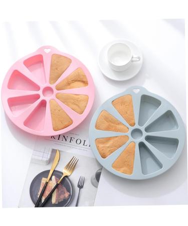DECHOUS 3 Pcs 8 Points Scone Mold Soap Mold Circle Silicone Mold Baking Supply Silicone Cake Mold Jelly Molds Fondant Molds High Temperature Resistance Silica Gel Round Tray - Buy Online on GoSupps.com
