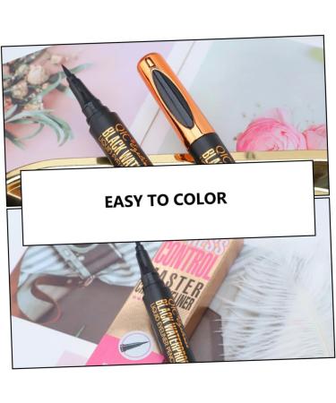 CANIGHT 2pcs Makeup Eyeliner Gel Liner Eyeliner Eye Beauty Pens Cosmetic Accessories Makeup Pens Abs Shell - Buy Online on GoSupps.com