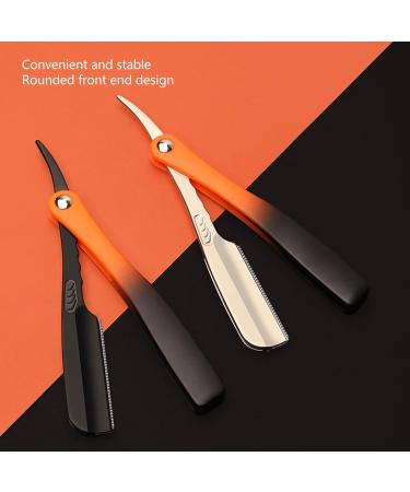 Jauarta Bartklingen Holder Foldable Zinc Alloy Hair Cutting Blade | Professional Portable Design Silver Gradient - Buy Online on GoSupps.com