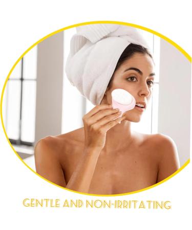 Didiseaon Double-sided Silicone Facial Cleansing Brush Silicone Cleaning Brush Face Cleaning Brush Face Cleansing Brush Exfoliator Manual Beauty Tools Man-made Fiber Plastic - Buy Online on GoSupps.com