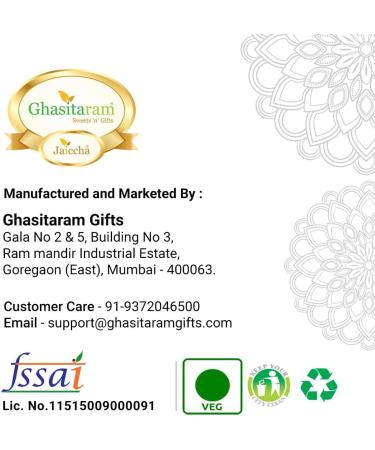 Ghasitaram Gifts Rakhi Gifts for Brothers Assorted Chikki Lid Box with Pearl Beads Rakhi - Buy Online on GoSupps.com
