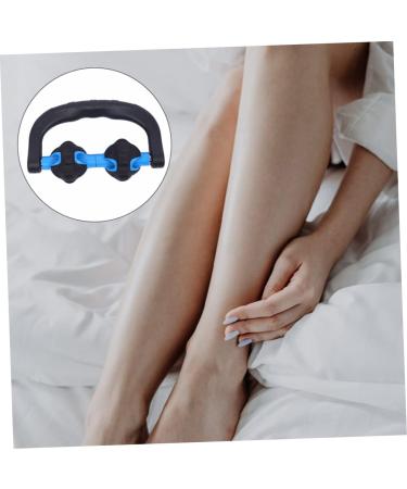 Clispeed 2nd Hand Massage Roller - Portable Six-Wheel Fascia Muscle Roller for Home Fitness & Yoga - Stainless Steel Arch Support - Buy Online on GoSupps.com