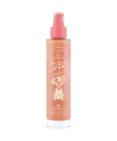 essence Disney Classics Patch body shimmer gel No. 02 London gold smoothing moisturising (100ml)