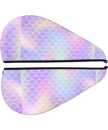 Hair Towel Wrap with Button | Quick-Dry Towel Turban for Effortless Hair Drying (Fish Scale Design - Buy Online on GoSupps.com