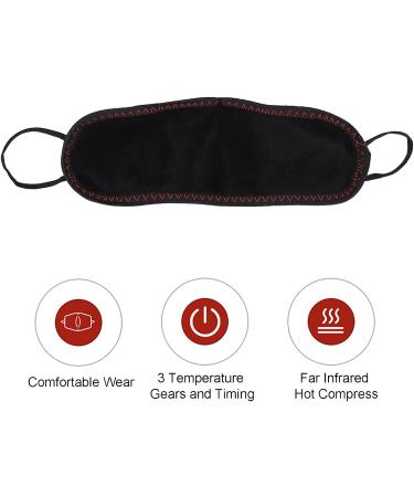 Nose Warmer Hot Compress | 3-Gang Timing | Prevents Snoring & Allergies | Washable Heating Cover | Far Infrared Relief - Buy Online on GoSupps.com