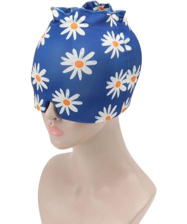 Ice Head Wrap Free Size Reusable Present Headache Relief Hat Tension Relief Relaxing Cool Feeling for Women (Type C) - Buy Online on GoSupps.com
