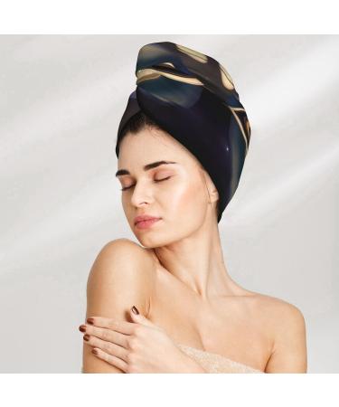 Super Absorbent Saturn Dry Hair Cap for Women - Quick Drying & Soft Elastic Wrap for Long Thick Hair - Buy Online on GoSupps.com