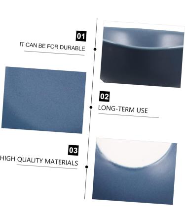 ABOOFAN 4 Pcs Ceramic Saucer Ramekins Dish Dishes Wasabi Dish Soy Dipping Plate Ketchup Bowl Vintage Plates Sauce Dipping Practical Snack Mini Ceramics Soy Sauce Vegetables Sushi re-usable 8.5X8X3cm Blue - Buy Online on GoSupps.com