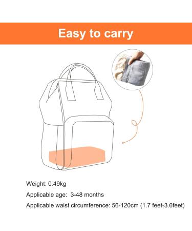 Newborn Baby Carrier Sling | Ergonomic 4-in-1 Design | 3-48 Months | Grey - Buy Online on GoSupps.com