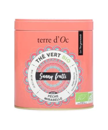 GREEN TEA 80g- MIRABELLE PEACH 80g- ORGANIC