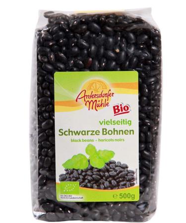 Antersdorfer M hle - ORGANIC Black Beans - versatile - DE- KO-003 - 500g bag