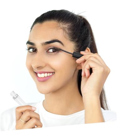 Healvian 4 Sets Empty Mascara Tube for DIY Clear Eyelash Mascara Lash Cosmetics Mascara Clear Plastic Black - Buy Online on GoSupps.com