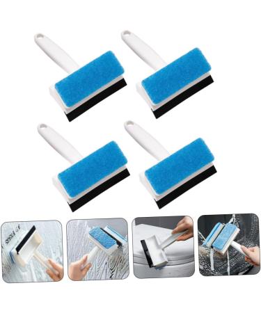 Zerodeko 4pcs Wiper Bath Tub Cleaner Household Floor Cleaners Car Wash Sponges Door Window Sliding Track Kitchen Cleaning Sponges Sneakers Cleaner Wall Brush Multifunction Plastic - Buy Online on GoSupps.com