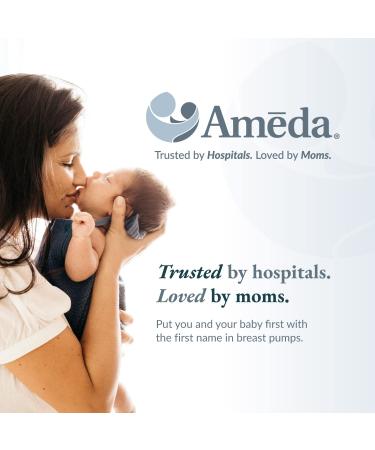 Ameda ComfortGel Nipple Gel Soothing Pads - Reusable Cooling Relief for Breastfeeding - 2 Count Pack for Nipple Pain Relief - Buy Online on GoSupps.com