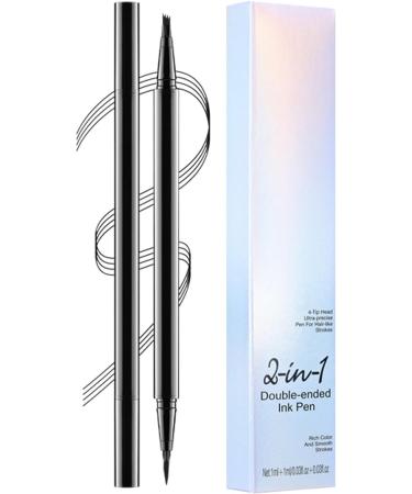  G n rique Eyebrow Pen Pencil Waterproof 2-In-1 Long-Lasting Contouring 0.5 ml Precise 4-Tip Design Smooth Application Perfect for Daily Travel Work Business 1 Piece - Buy Online on GoSupps.com