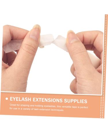 Angoily 80 Rolls Adhesive Eyelash Tape Clothing Tape Eyeshadow Tape Color Duct Tape White Tape Adhesive Tape for Lash Extensions Colorful Duct Tape Non-woven Fabric Extend - Buy Online on GoSupps.com