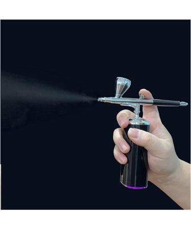 Paint Sprayer Rechargeable Airbrush Kit High Pressure Electric Mini Handhold Cosmetics Air Brush Scale Models Makeup Nail Art Compressor Set for Painting Ceilings Fences cabinets Part a Black - Buy Online on GoSupps.com