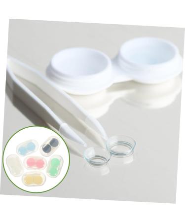 Solustrie Travel Contact Lens Case Set - Eye Color Lens Tank & Double Glasses Holder | Compact & Efficient Lens Care for Students - Buy Online on GoSupps.com