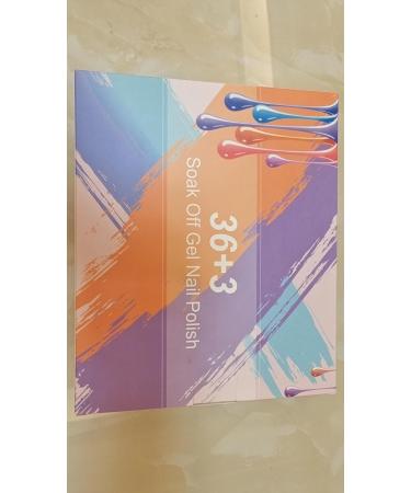 Gel Nail Polish SHOWNAIL 39 Pcs Gel Nail Polish Set Soak Off Gel Nail Set with Glossy and Matte Gel Top Base Coat Popular Nude Neon Pastel White Black Glitter Gel Polish Set Diy Nail Collection 36 Colors - Buy Online on GoSupps.com