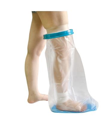 DESTRIC Non-Slip Waterproof Leg Cast Cover for Shower Cast and Bandage Protector for Bathing Watertight Plastic Protection Reusable Seal for Broken Leg Knee Foot Ankle Wound - Buy Online on GoSupps.com