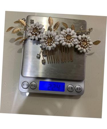 Housoutil Rhinestone Hair Side Comb Hair Rhinestones Bridal Hair Clip Rhinestone Bridal Side Combs Floral Vintage Hair Bridal Shower Headpiece Hair Pin Bride Wedding Crystal Flower - Buy Online on GoSupps.com