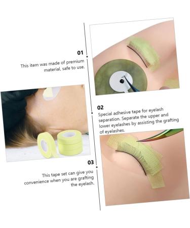 Angoily 12 Rolls Lash Tape Grafting Eyelash Auxiliary Tapes Eyelash Grafting Patch Pink Tape DIY Eyelashes Extension Tape Eyelash Grafting Tapes Grafting Eyelash Tool - Buy Online on GoSupps.com