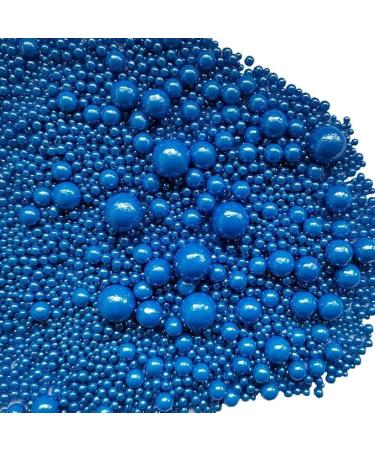 Buy Edible Blue Pearl Sweets 120g - Perfect for Birthdays Weddings Halloween Thanksgiving & Christmas - Decorative Sprinkles for Cakes Cupcakes & Dim Sum - Buy Online on GoSupps.com