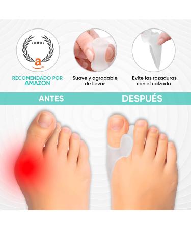 Raxint Pack: 6 Bale Toe Spreads & Corrector - Silicone Adjustable Perfect for Foot Pain Relief - International Shipping Available - Buy Online on GoSupps.com