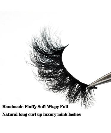5 Pair 3D Mink Eyelashes - Fluffy Soft Wispy Natural Cross Lash Extensions | Best Makeup Lashes for Stunning Eyes - International Shipping Available - Buy Online on GoSupps.com