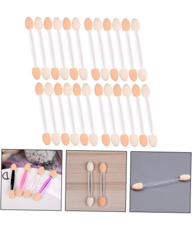 Housoutil 50pcs Two-color Eyeshadow Brush Eye Shadow Makeup Brushes Eyeshadow Cosmetic Woman Girl - Buy Online on GoSupps.com