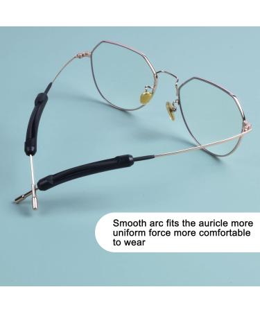 Buy Anti-Slip Silicone Glasses Ears | 24 Pairs - Comfort Holders for Sports Sunglasses & Reading Glasses | Black Clear Brown Gray - Buy Online on GoSupps.com