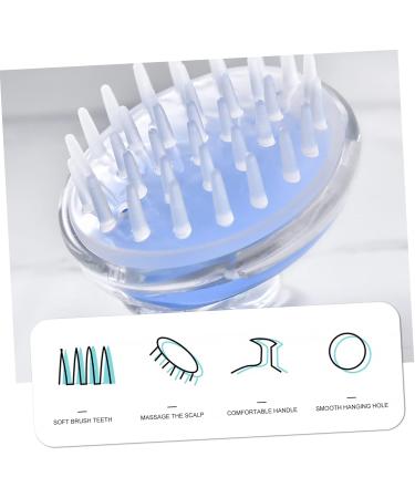 Tovinanna 5-in-1 Shampoo Massage Comb for Men - Soft Paddle Scalp Scrubber & Body Shampoo Brush for Ultimate Hair Care - Buy Online on GoSupps.com