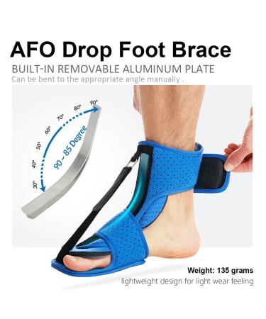 Plantar Fasciitis Night Splint - Adjustable Brace with Arch Support for Relief & Comfort | Orthotic Solution for Achilles Tendonitis & Drop Foot - Buy Online on GoSupps.com