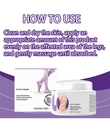 Professional Leg Treatment Cream Varicose Veins C-Ream For Legs Care Ointment Deep Penetrating Fast-Absorbing Non-Sticky Formula for all Skin Types (3PCS) - Buy Online on GoSupps.com