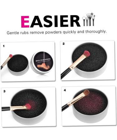 Didiseaon 1 Set Makeup Sponge Tools Makeup Brush Cleaning Brush Cleaner Color Cleaner Makeupset Makeup Depotting Kit Oil Diffusers Dry Activated Carbon Sponge The Lazy Make up 8x8cm Assorted Color - Buy Online on GoSupps.com