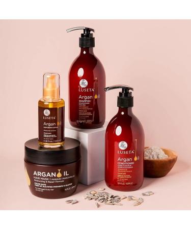 Luseta Sulfate Free Shampoo and Conditioner with Argan Oil - 16.9 Fl. Oz. (Pack of 2) - Buy Online on GoSupps.com