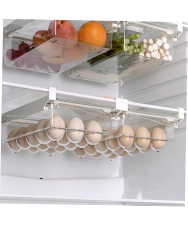 Shelf Pull Fridge Out Clear Storage Organizers Dispensers Trays Food Drawer Household re-usable - Buy Online on GoSupps.com